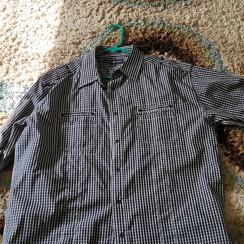 Men's 2X Beverly Hills Polo button up